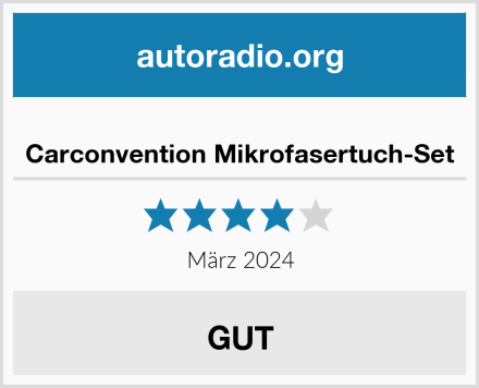  Carconvention Mikrofasertuch-Set Test