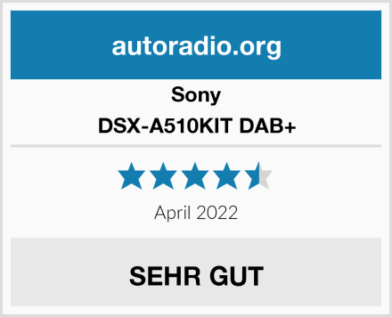 Sony DSX-A510KIT DAB+ Test