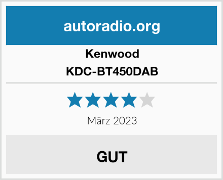 Kenwood KDC-BT450DAB Test