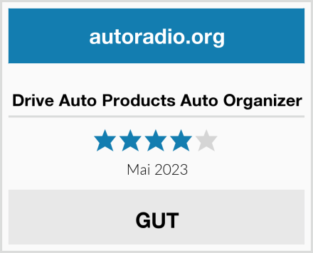  Drive Auto Products Auto Organizer Test