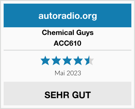 Chemical Guys ACC610 Test