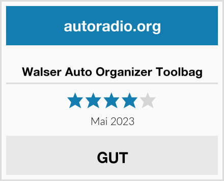  Walser Auto Organizer Toolbag Test