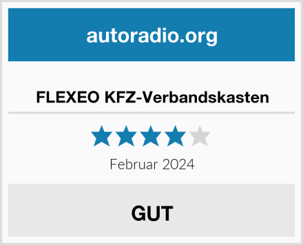  FLEXEO KFZ-Verbandskasten Test