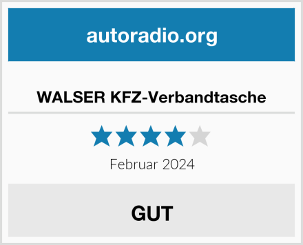  WALSER KFZ-Verbandtasche Test