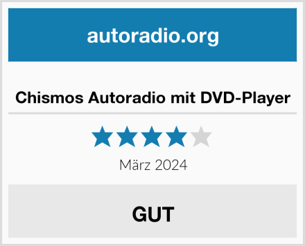  Chismos Autoradio mit DVD-Player Test