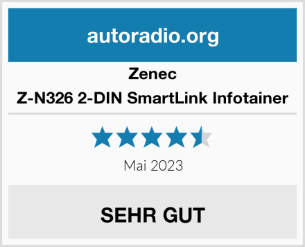 Zenec Z-N326 2-DIN SmartLink Infotainer Test