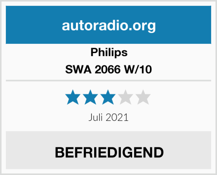 Philips SWA 2066 W/10 Test