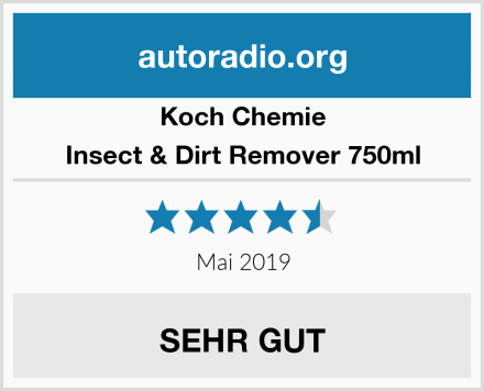 Koch Chemie Insect & Dirt Remover 750ml Test