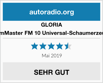 GLORIA FoamMaster FM 10 Universal-Schaumerzeuger Test