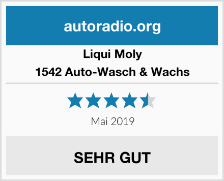 Liqui Moly 1542 Auto-Wasch & Wachs Test