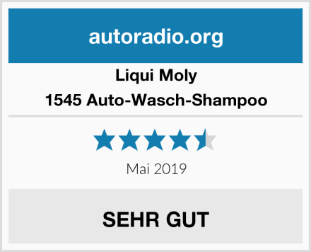 Liqui Moly 1545 Auto-Wasch-Shampoo Test