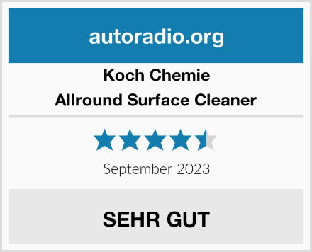 Koch Chemie Allround Surface Cleaner Test