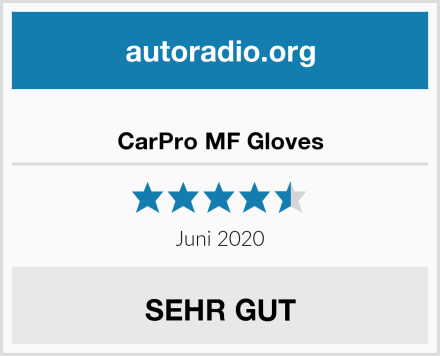  CarPro MF Gloves Test