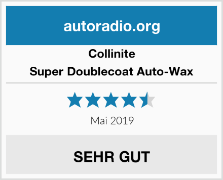 Collinite Super Doublecoat Auto-Wax Test
