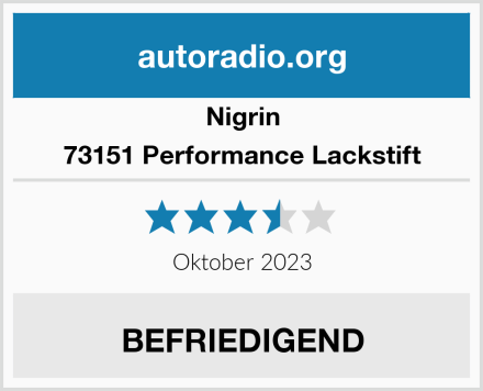 Nigrin 73151 Performance Lackstift Test
