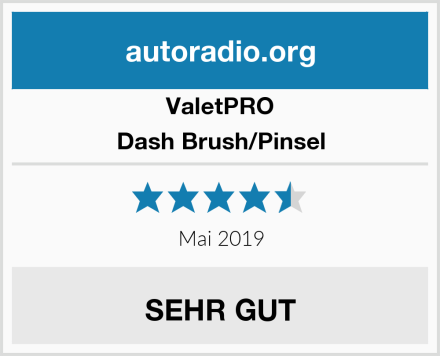 ValetPRO Dash Brush/Pinsel Test