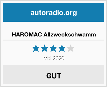  HAROMAC Allzweckschwamm Test
