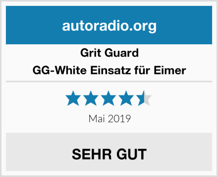 Grit Guard GG-White Einsatz für Eimer Test