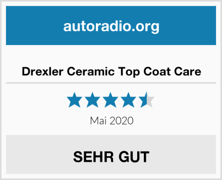  Drexler Ceramic Top Coat Care Test