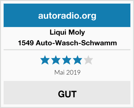 Liqui Moly 1549 Auto-Wasch-Schwamm Test