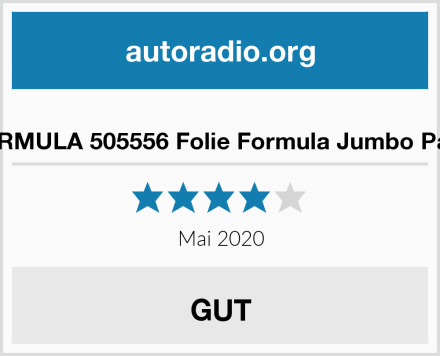  FORMULA 505556 Folie Formula Jumbo Pack Test