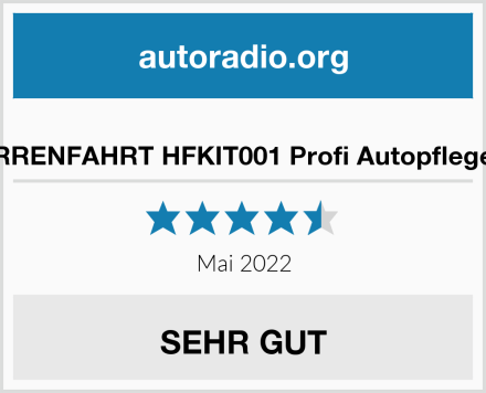  HERRENFAHRT HFKIT001 Profi Autopflegeset Test