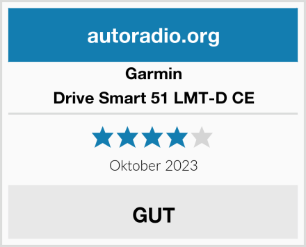 Garmin Drive Smart 51 LMT-D CE Test