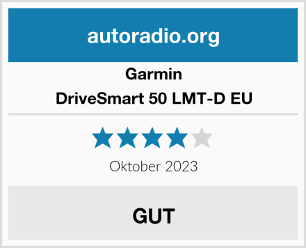 Garmin DriveSmart 50 LMT-D EU Test
