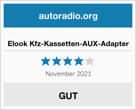  Elook Kfz-Kassetten-AUX-Adapter Test
