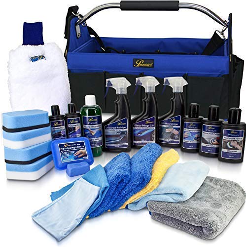 CALIYO Autowaschbürste Auto Reinigungsset, 23-Tlg Autopflege Set, (3-tlg),  Auto Waschset für Auto Reinigung Innenraum und Außen