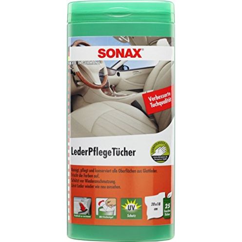 Sonax 412300 LederPflegeTücher Box